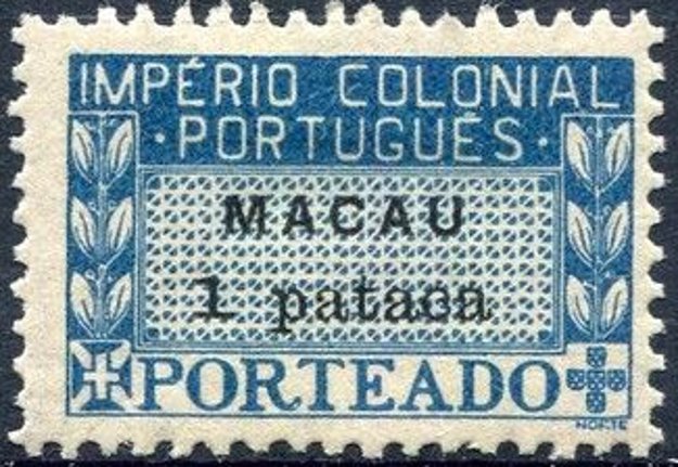 Postage due, Colonial type