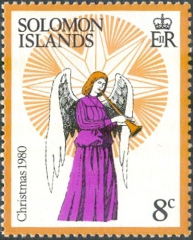 Angel with trumpet
