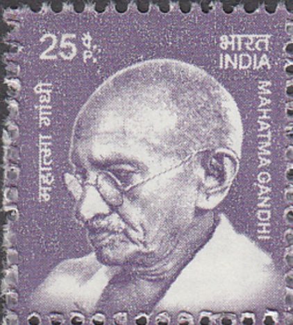 Mahatma Gandhi (1869-1948), independence fighter