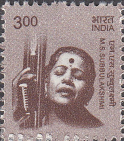 M. S. Subbulakshmi (1916-2004), singer