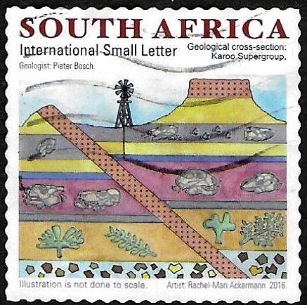 Geological Cross Section Karoo Supergroup