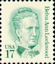 Stamp, Belva Lockwood, United States of America,  