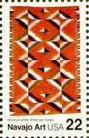Stamp, Navajo Art, United States of America,  
