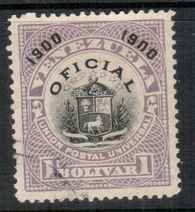 Stamp, Coat of Arms, Venezuela,  