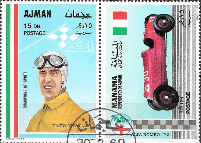 T.G.Nuvolari and Alfa Romeo P2