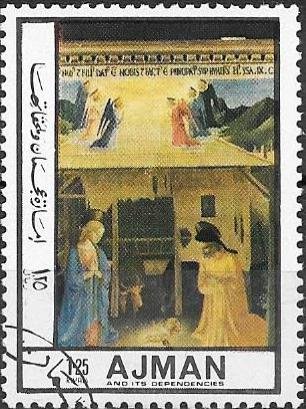 "Annunciation of the Shepherds and Birth of Christ"
