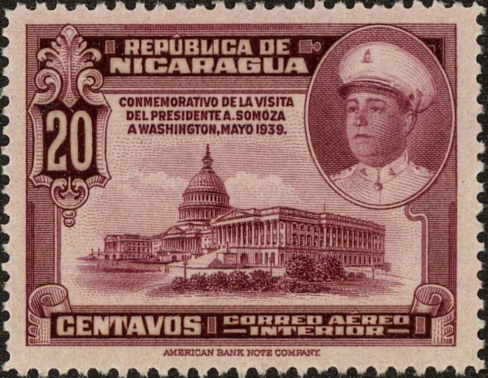 Washington, Capitol and President Somoza