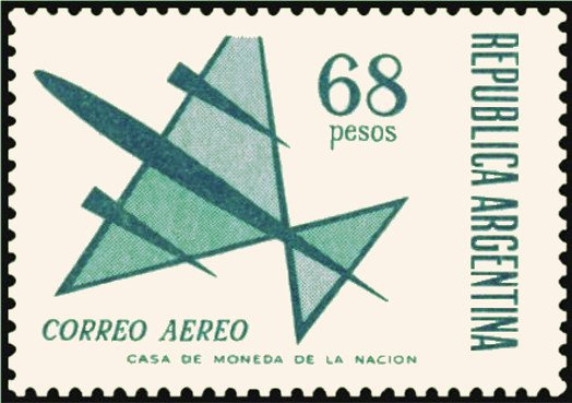 Air Mail - Stylized aircraft