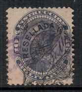 Revenue Stamp, Simón Bolívar (overprinted), Venezuela,  