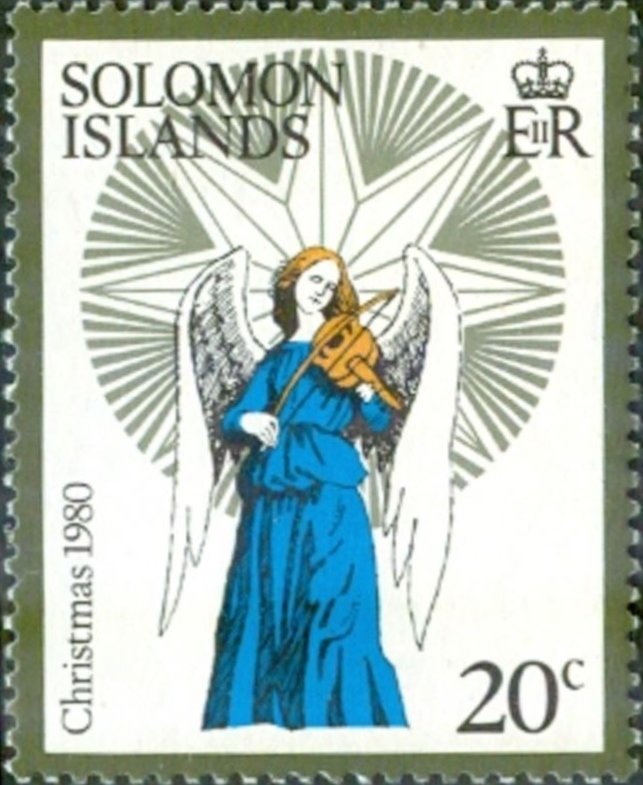 Angel with violin