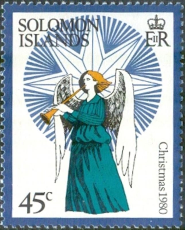 Angel with trumpet