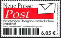 Einschreibemarken