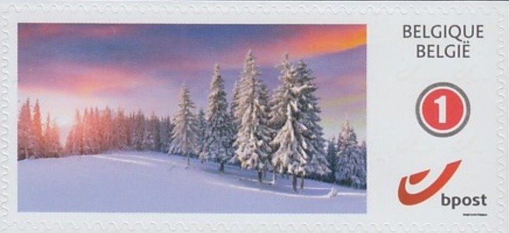 My Stamp 1 - new type - left imperforate
