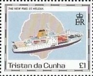 Stamp, New RMS St. Helena, Tristan da Cunha,  