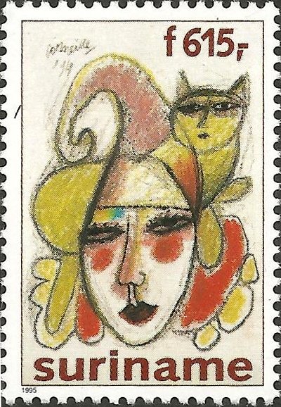 Clown with Cat