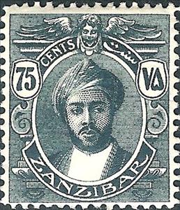 Stamp, Sultan Chalifa bin Harub, Zanzibar,  