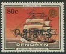 Stamp, Balcutha, Penrhyn,  , Sailing, Sailing Ships