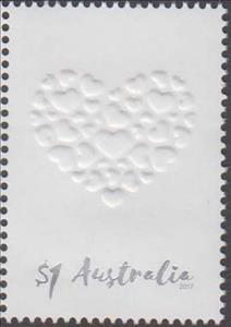 Stamp, Heart 3, Australia,  , Hearts, Love