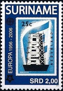 Stamp, Details of Dutch stamp MiNr. 684, Suriname,  , Anniversaries and Jubilees, Stamps