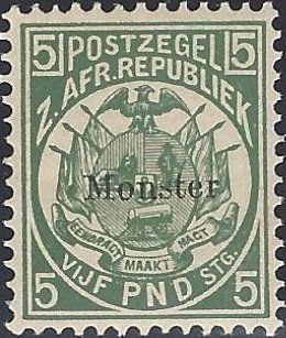 Wagon with One Shaft, overprinted