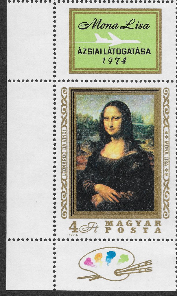 Mona Lisa Visit in Asia-1974