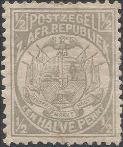 Stamp, Wagon with One Shaft, South Africa - States and Colonies,  , Coats of Arms, Flags