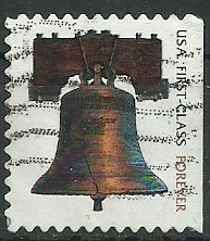 Stamp, Liberty Bell "Forever", United States of America,  , Bells, UNESCO World Heritage Sites