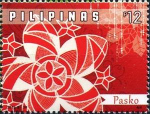 Stamp, Star lantern, Philippines,  , Christmas