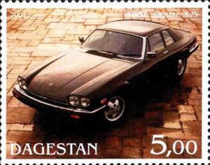 Stamp, Jaguar XJS 1981, Cinderellas,  , Cars