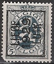 Stamp, Heraldieke leeuw, Belgium,  , Coats of Arms, Heraldic Animals, Лев