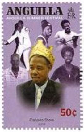 Stamp, Calypso Show, Anguilla,  , Festivals