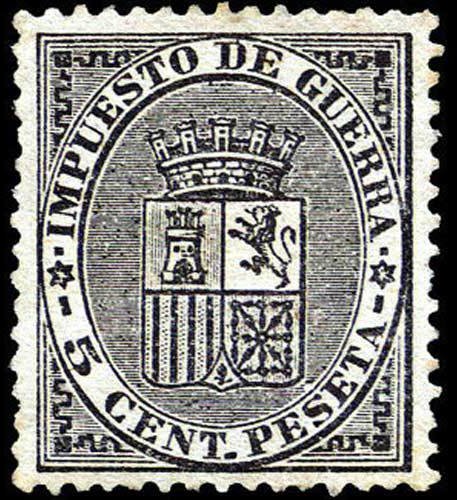 Arms of Spain (War Tax)