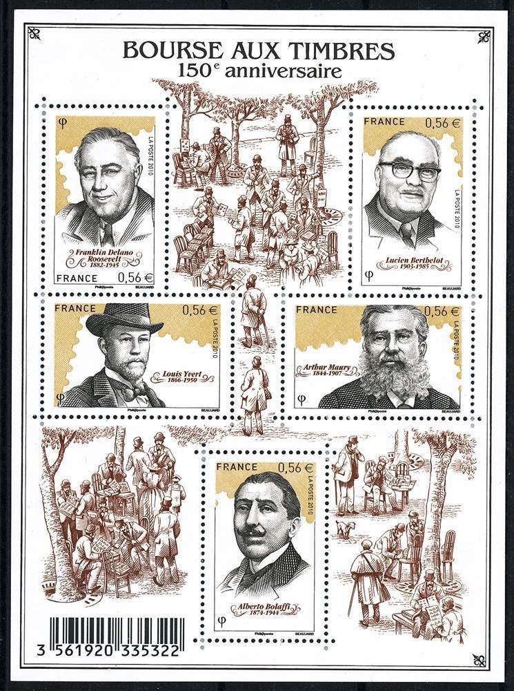 150th Anniversary Of Stamps Market
