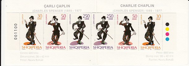 Charlie Chaplin (1889-1977), British comic actor & filmmaker