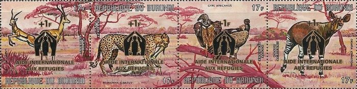 Animals of the Africane - Surcharged