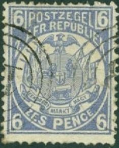 Stamp, Wagon with One Shaft, South Africa - States and Colonies,  , Coats of Arms, Flags