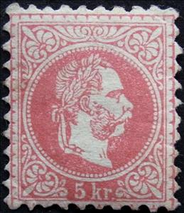 Stamp, Franz Joseph - coarse print, Austria,  , Emperors, Famous People, Heads of State, Men, Royalty