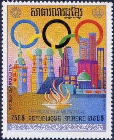 Olympic flame.