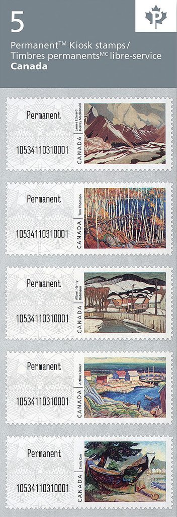 Kiosk Stamps - Booklet