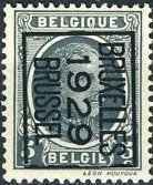 Stamp, King Albert I - Type Houyoux, Belgium,  , Famous People, Heads of State, Kings, Men, Royalty