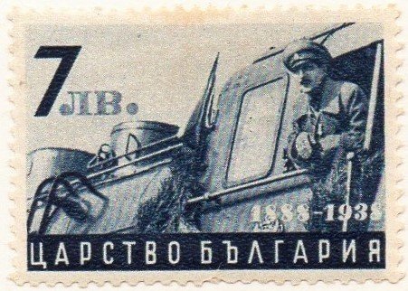 Tzar Boris as engine-driver