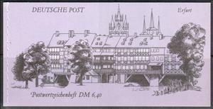 Booklet, Goethe-Schiller Monument, Weimar, Germany, Democratic Republic,  , UNESCO World Heritage Sites