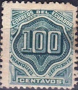 Stamp, Nunerals, Ecuador,  , Numbers