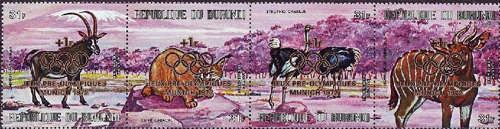 Animals of the Africane - Surcharged
