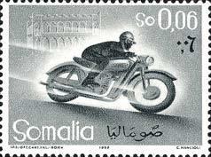 Stamp, Motor Racing, Italian colonies, territories and occupations,  , Sport, Motors, Motor Racing