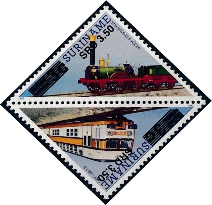 Steam locomotive 'Nr 3737' & Electric Railcar Type IC-III (…