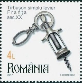 French single lever corkscrew "Le Rapide" (1902)