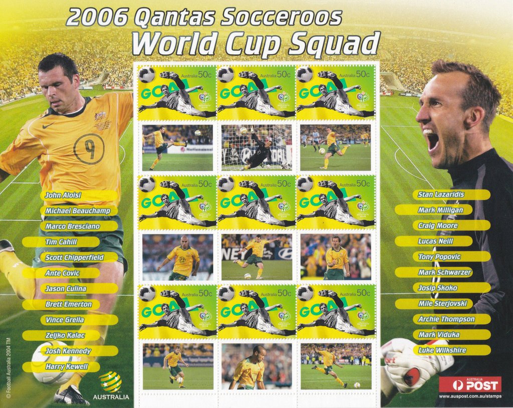 Qantas Socceroos World Cup Squad