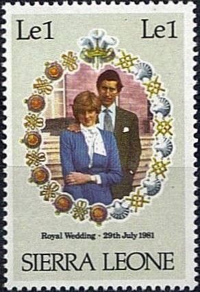 Stamp, Couple, Sierra Leone,  , Royalty