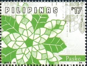 Stamp, Star lantern, Philippines,  , Christmas